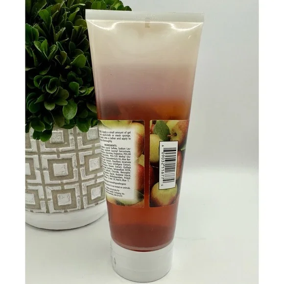 Yankee Candle Macintosh Shower Gel 6.7 oz 198 ml NEW SEALED‎ Discontinued Apple - Picture 3 of 7